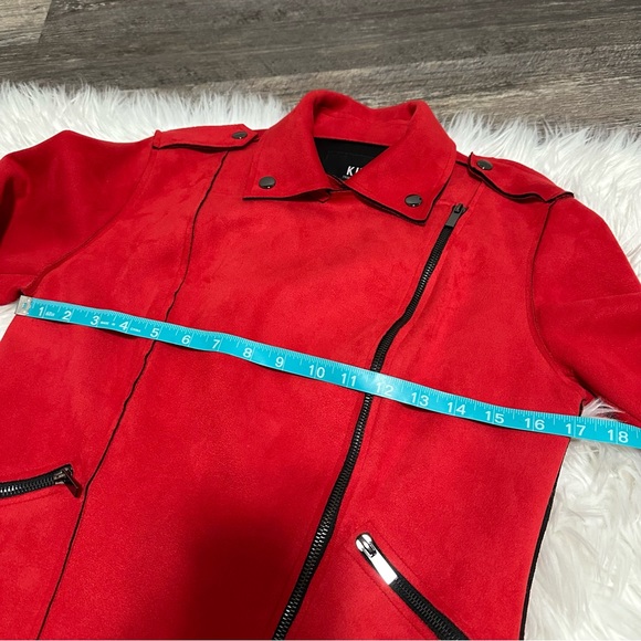 Kut from the cloth red moto jacket XSP - Picture 8 of 12